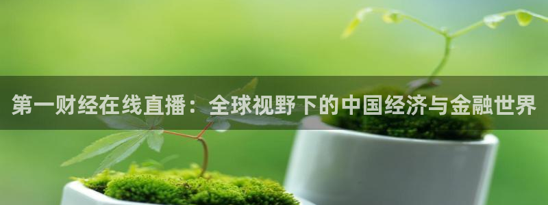 玩球直播：第一财经在线直播：全球视野下的中国经济与金融世界